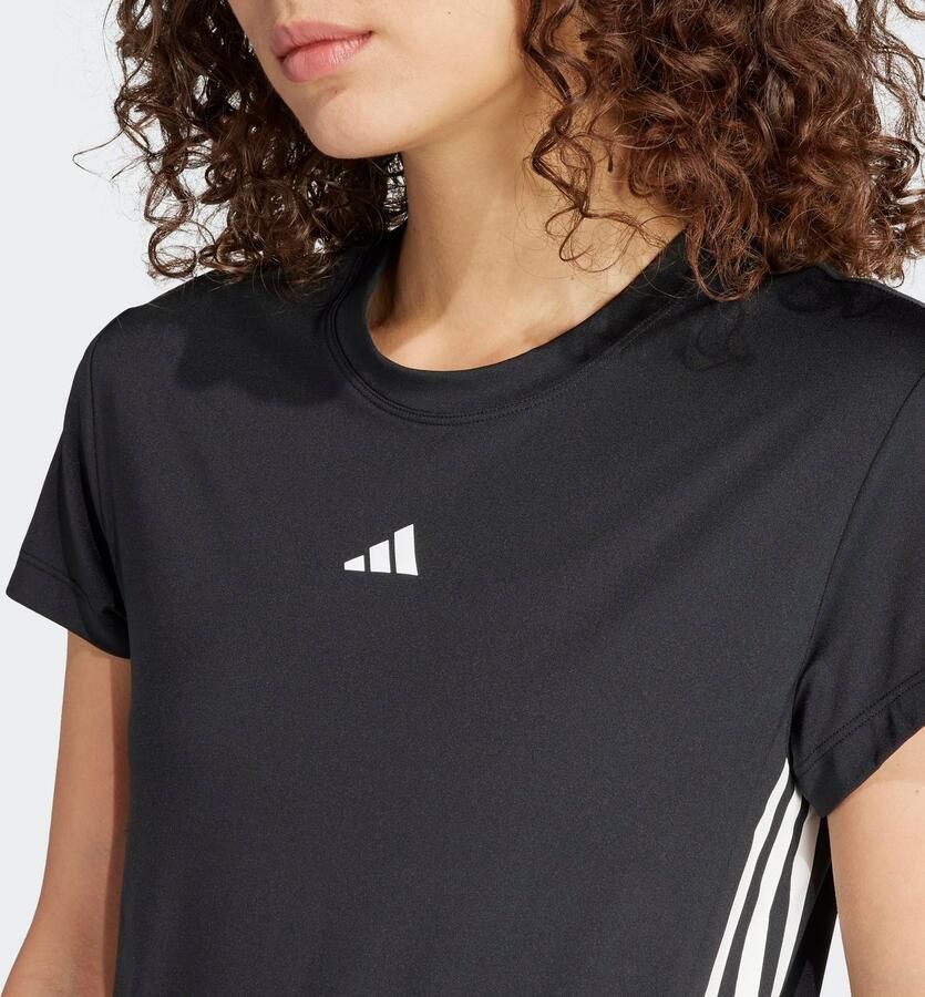 Adidas Hyperglam Short Sleeve T-Shirt Black- Dames Black