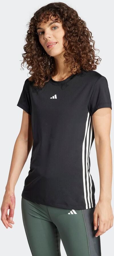 Adidas Hyperglam Short Sleeve T-Shirt Black- Dames Black - Foto 6