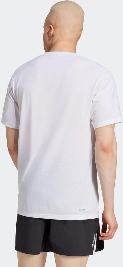 Adidas Performance T-shirt M BOX LOGO G T Trainingsshirt met CLIMACOOL logo met camoprint - Foto 5