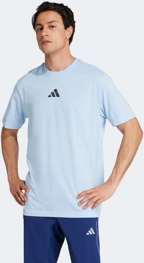 Adidas Perfor ce T-shirt M CAMO G T Trainingsshirt met CLIMACOOL losse pasvorm rugprint - Foto 5