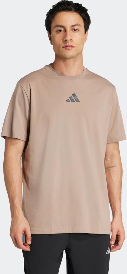 Adidas Perfor ce T-shirt M CAMO G T Trainingsshirt met CLIMACOOL losse pasvorm rugprint - Foto 5