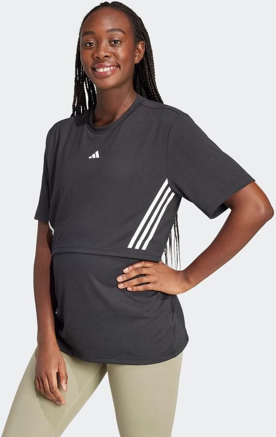 Adidas Performance T-shirt MAT TEE Trainingsshirt voor de zwangerschap - Foto 7