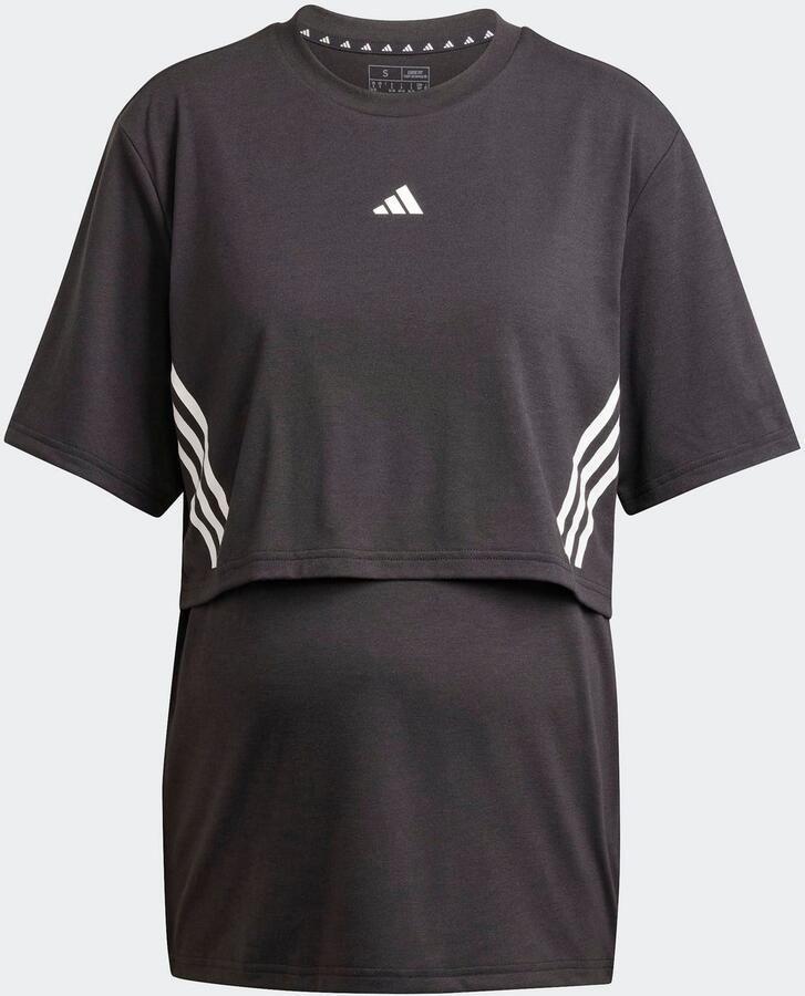 Adidas Performance T-shirt MAT TEE Trainingsshirt voor de zwangerschap - Foto 3