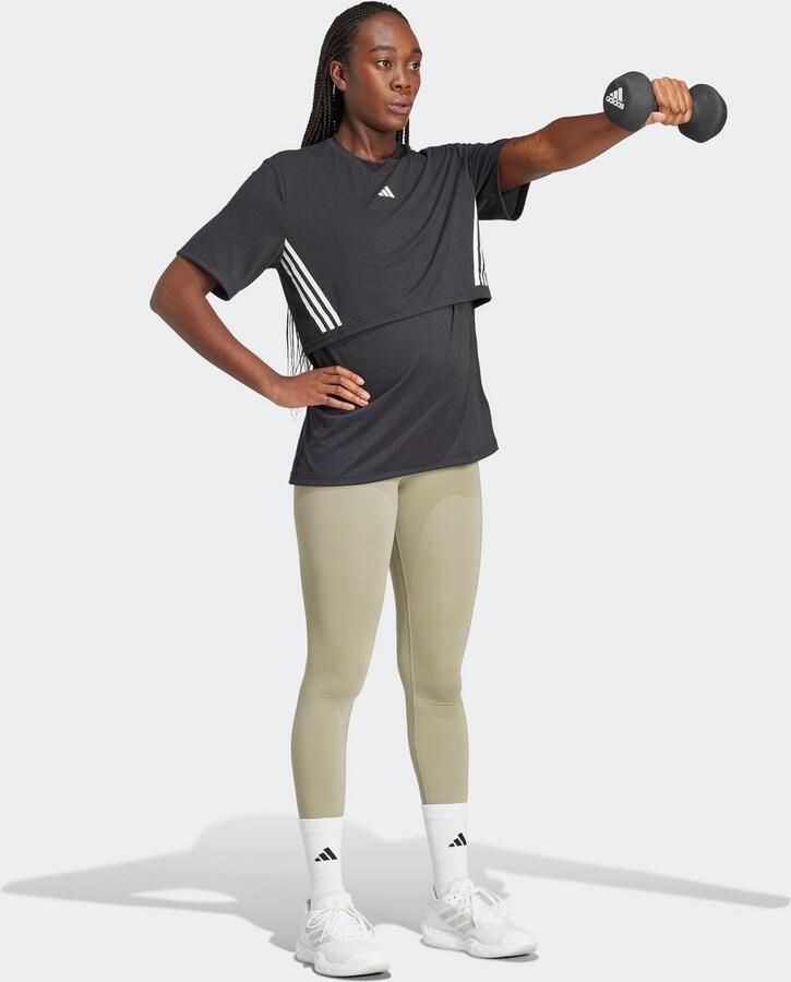 Adidas Performance T-shirt MAT TEE Trainingsshirt voor de zwangerschap - Foto 4