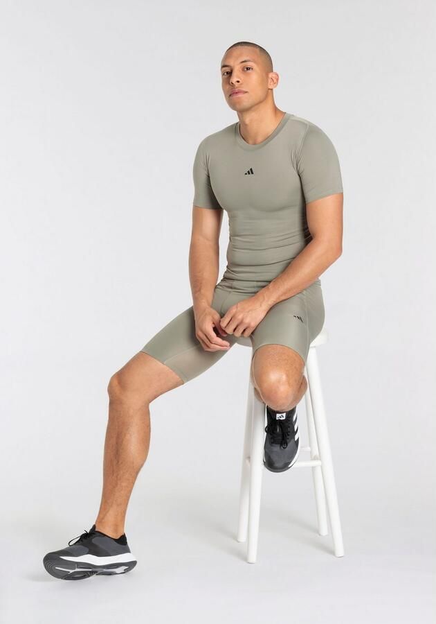 Adidas TechFit Compression Shirt Heren - Foto 8