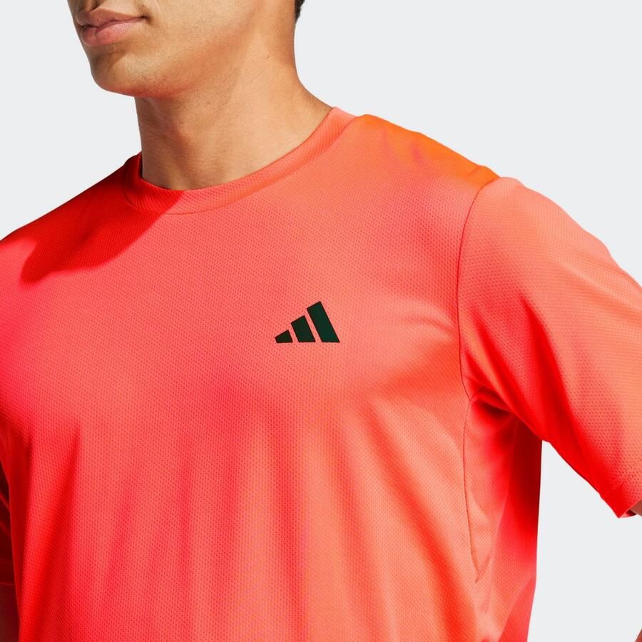 Adidas Perfor ce T-shirt TR-ES BASE T AEROREADY-technologie piqué-look