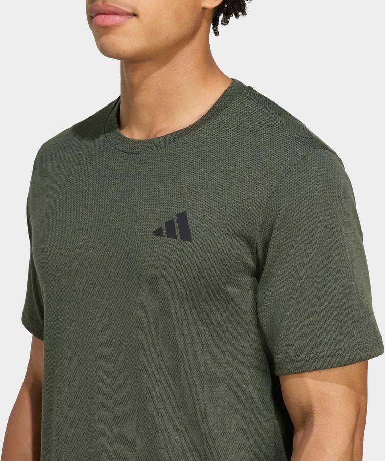 Adidas Perfor ce T-shirt TR-ES FR NOV T Trainingsshirt met CLIMACOOL piqué-materiaal