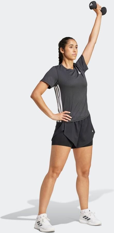 Adidas Sportswear Regular fit T-shirt met logo en ronde hals - Foto 4
