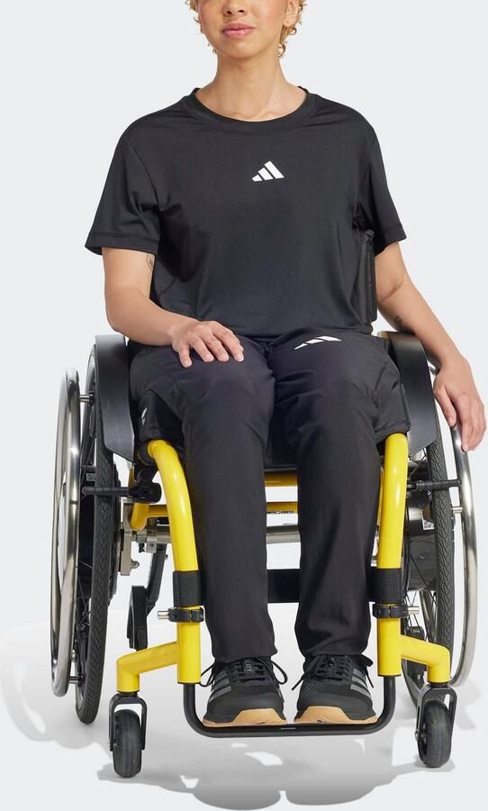 Adidas Performance T-shirt WTR ADAPT T Trainingsshirt speciaal ontworpen voor rolstoelsporters - Foto 15