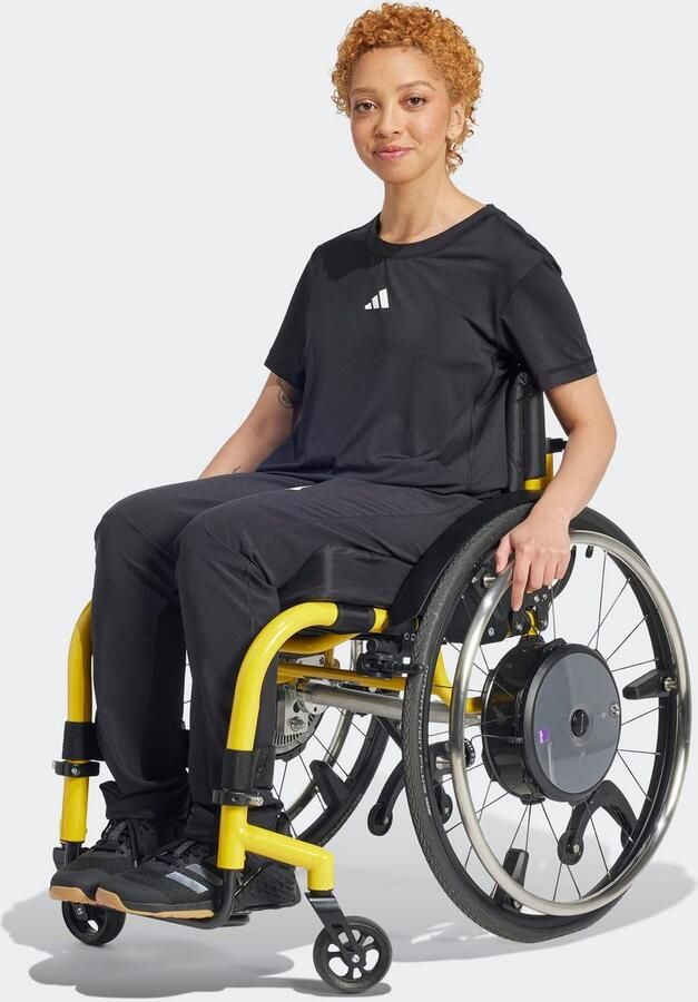 Adidas Performance T-shirt WTR ADAPT T Trainingsshirt speciaal ontworpen voor rolstoelsporters - Foto 14