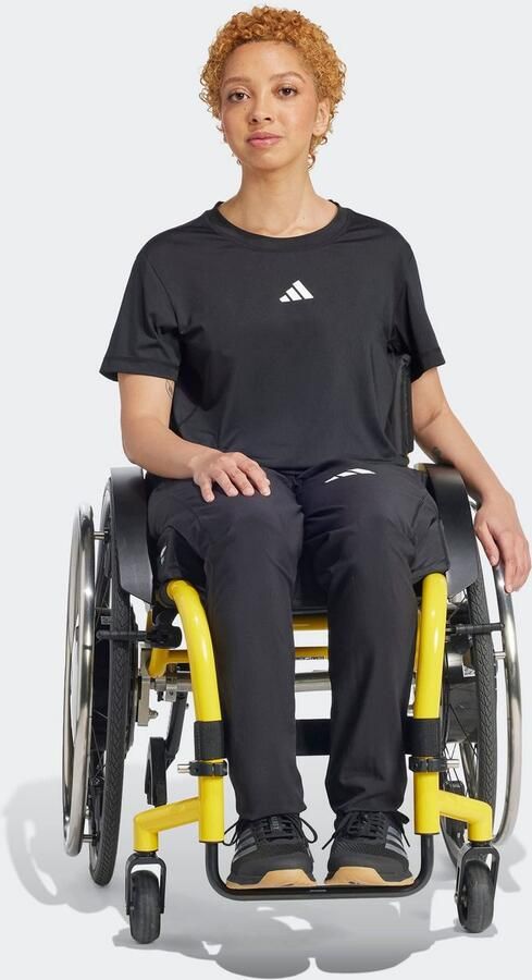 Adidas Performance T-shirt WTR ADAPT T Trainingsshirt speciaal ontworpen voor rolstoelsporters - Foto 16