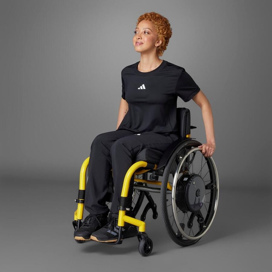 Adidas Performance T-shirt WTR ADAPT T Trainingsshirt speciaal ontworpen voor rolstoelsporters - Foto 8