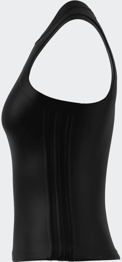 Adidas All Gym Seasonal Rib Tight Fit Tonal 3-Stripes Tanktop - Foto 16