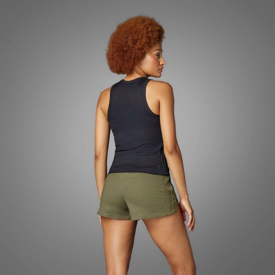 Adidas All Gym Seasonal Rib Tight Fit Tonal 3-Stripes Tanktop - Foto 7