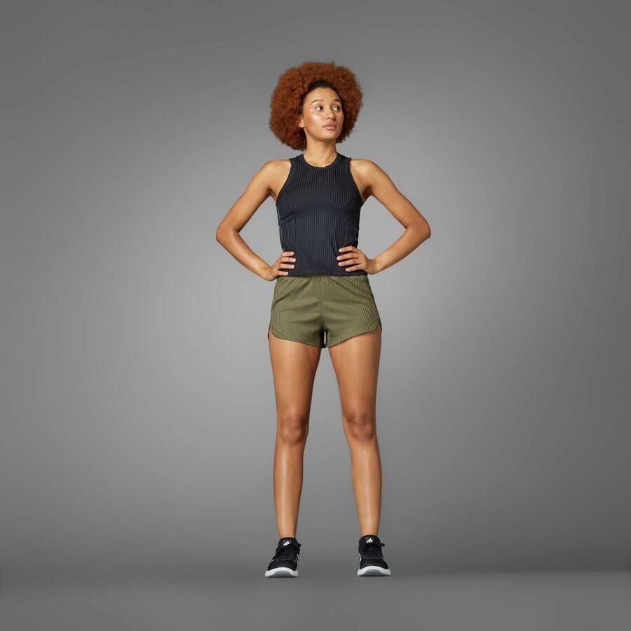 Adidas All Gym Seasonal Rib Tight Fit Tonal 3-Stripes Tanktop - Foto 8