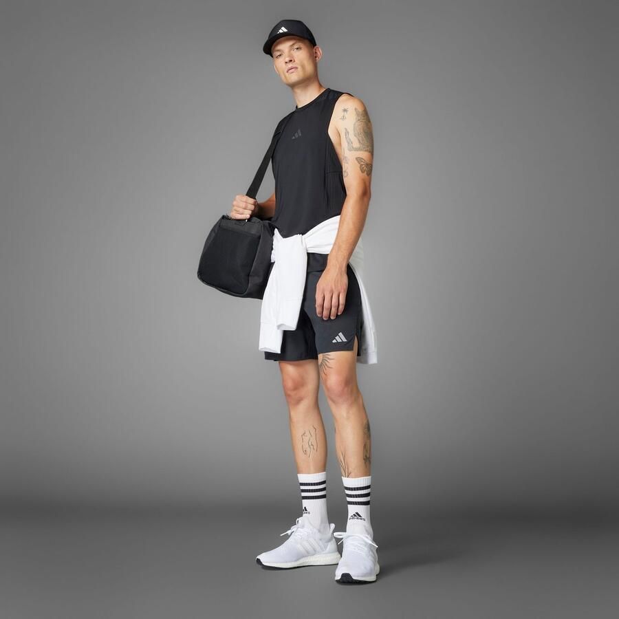 Adidas Designed-for-Training Intensity Tanktop Zwart- Heren Zwart - Foto 3