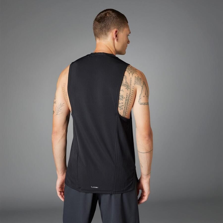 Adidas Designed-for-Training Intensity Tanktop Zwart- Heren Zwart - Foto 6