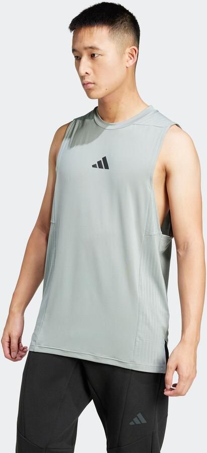 Adidas Designed-for-Training Intensity Tanktop Groen- Heren Groen - Foto 6