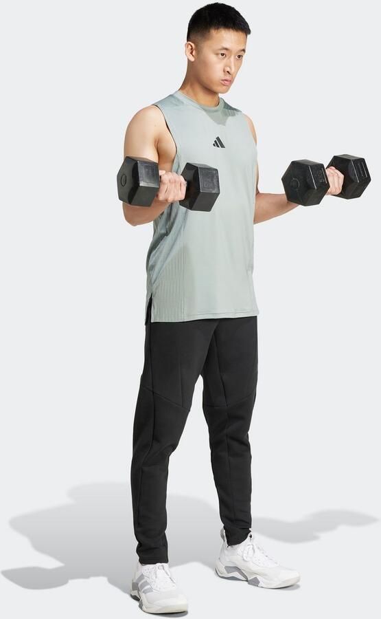 Adidas Designed-for-Training Intensity Tanktop Groen- Heren Groen - Foto 3
