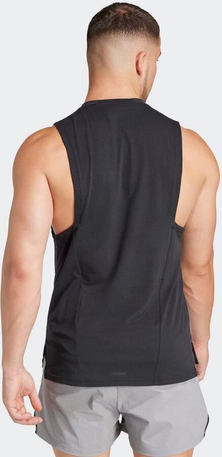 Adidas Designed for Training Workout Tanktop Zwart- Heren Zwart - Foto 5