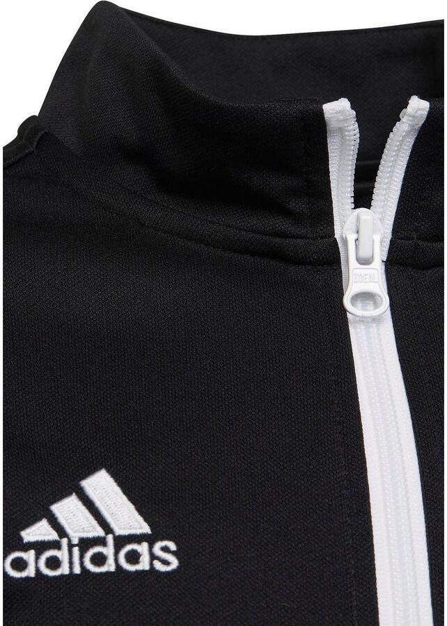 Adidas Perfor ce Junior sportvest zwart wit Polyester Opstaande kraag 152 - Foto 5