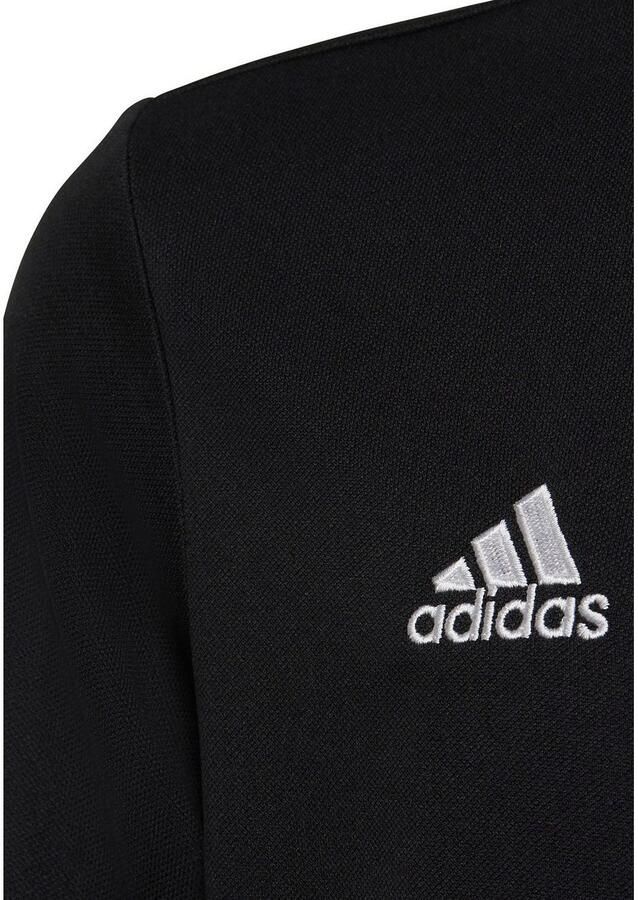 Adidas Perfor ce Junior sportvest zwart wit Polyester Opstaande kraag 152 - Foto 6