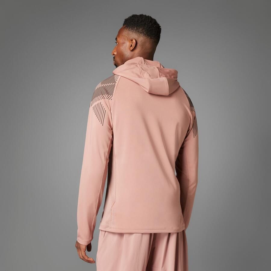 Adidas Pro-Series Trainingsjack met Korte Rits en Capuchon - Foto 3