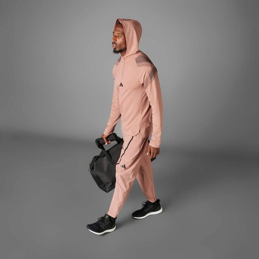 Adidas Pro-Series Trainingsjack met Korte Rits en Capuchon - Foto 5