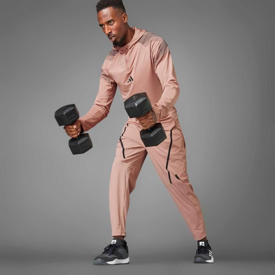 Adidas Pro-Series Trainingsjack met Korte Rits en Capuchon - Foto 7