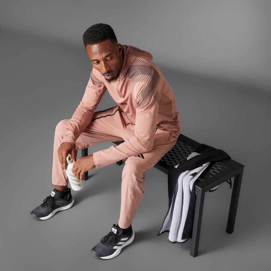 Adidas Pro-Series Trainingsjack met Korte Rits en Capuchon - Foto 8