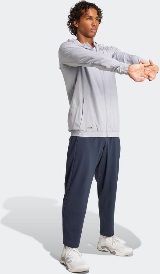 Adidas Training Trainingsjack met capuchon en kangoeroezak - Foto 4