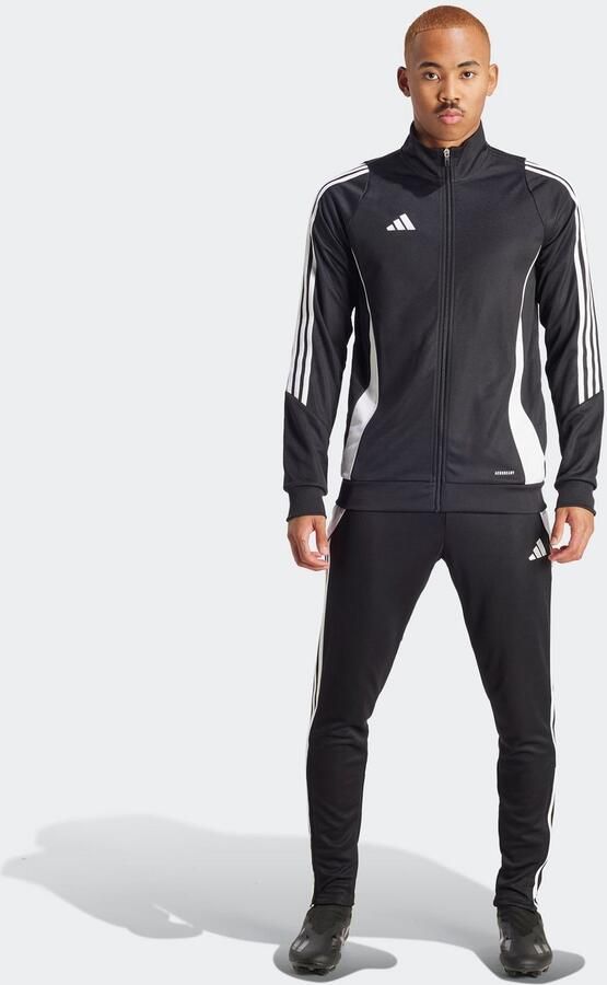 Adidas Tiro 24 Training Jack Zwart- Heren Zwart - Foto 6