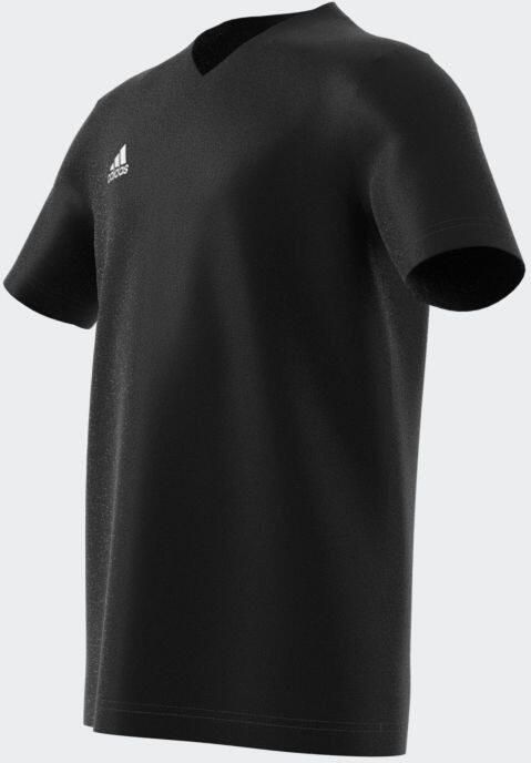 Adidas Perfor ce junior voetbalshirt zwart Sport t-shirt Katoen V-hals 140 - Foto 4