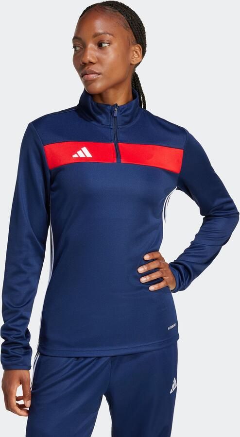 Adidas Tiro 25 Essentials Training Shirt Blauw- Dames Blauw - Foto 7