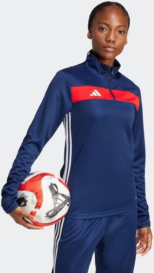 Adidas Tiro 25 Essentials Training Shirt Blauw- Dames Blauw - Foto 4