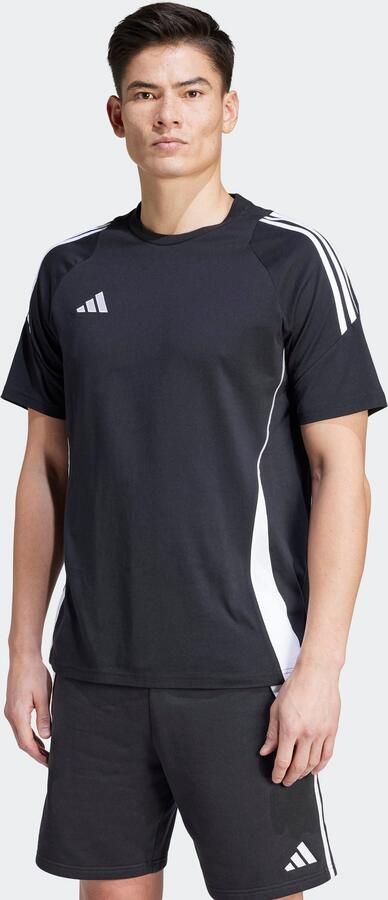 Adidas Tiro 24 Sweat T-shirt Zwart- Heren Zwart - Foto 8