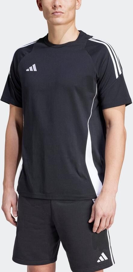Adidas Tiro 24 Sweat T-shirt Zwart- Heren Zwart - Foto 6