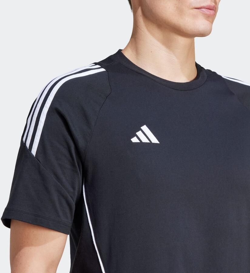 Adidas Tiro 24 Sweat T-shirt Zwart- Heren Zwart