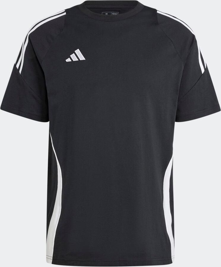 Adidas Tiro 24 Sweat T-shirt Zwart- Heren Zwart - Foto 3