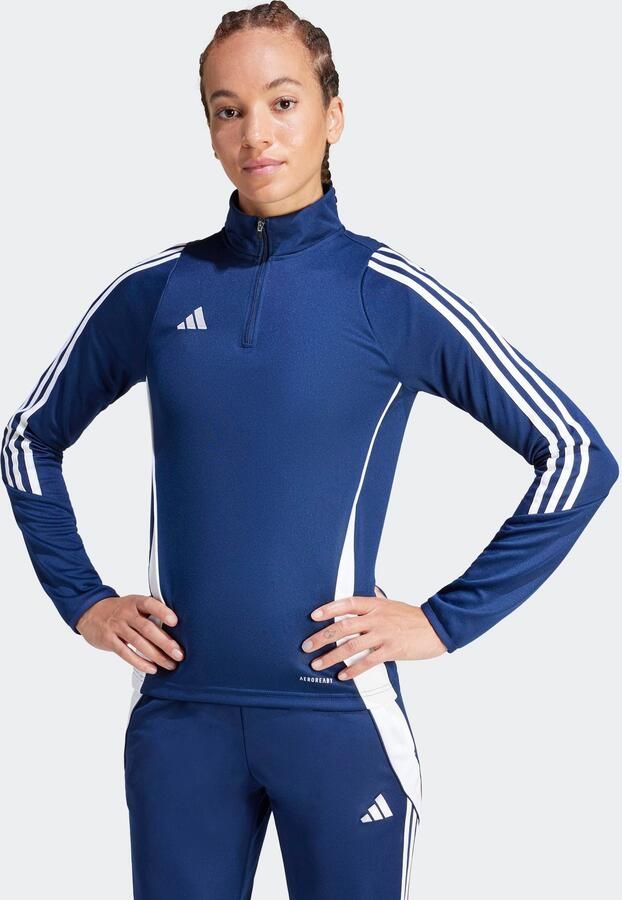 Adidas Tiro 24 Training Sweater Blauw- Dames Blauw - Foto 4