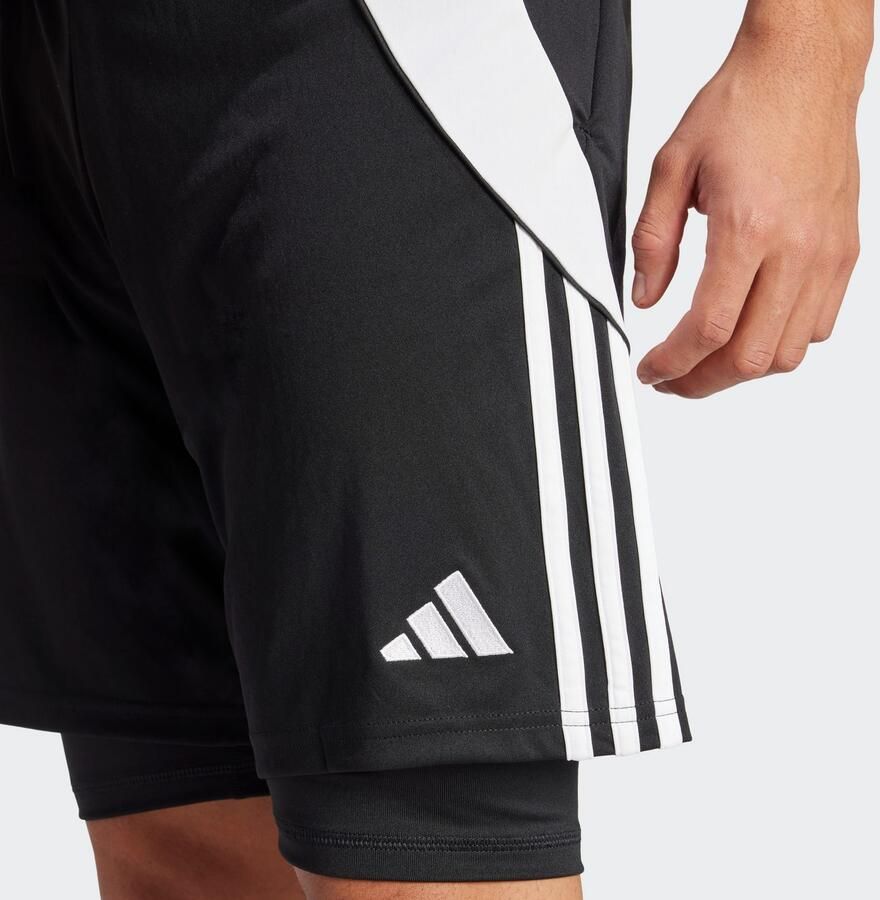 Adidas Performance Trainingsshort TIRO24 TRSH2IN1 (1-delig)