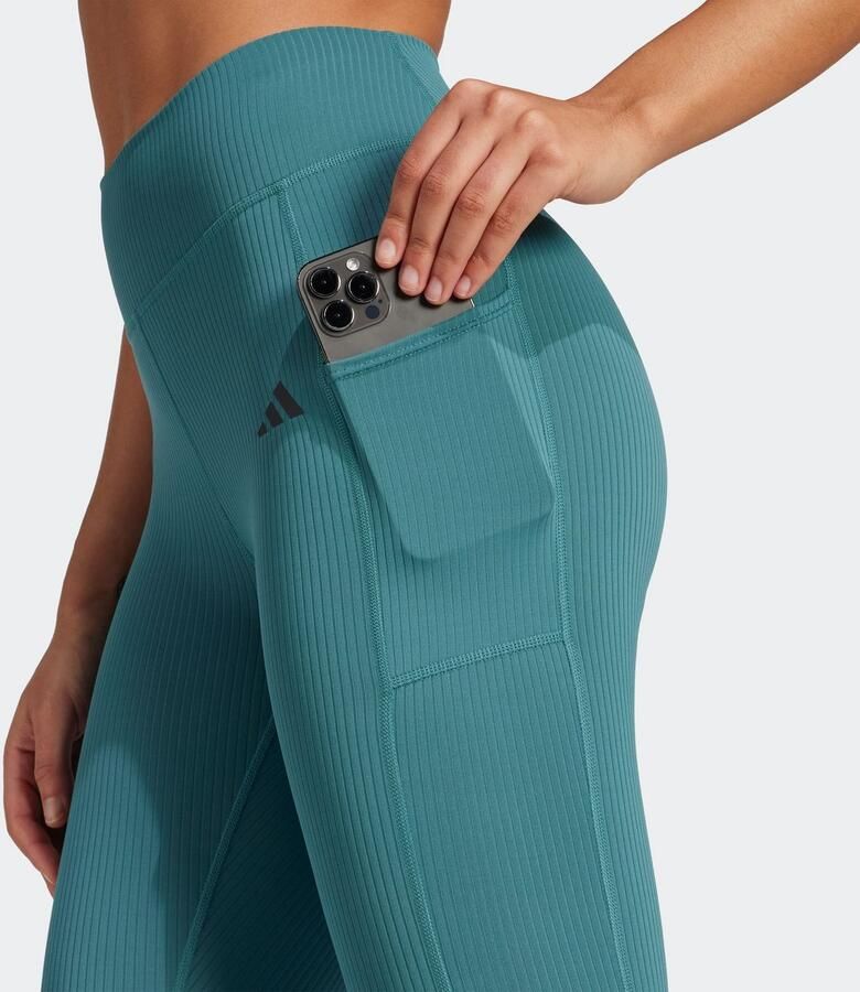 Adidas Perfor ce Trainingstights OPT RIB 7 8 L (1-delig) - Foto 2