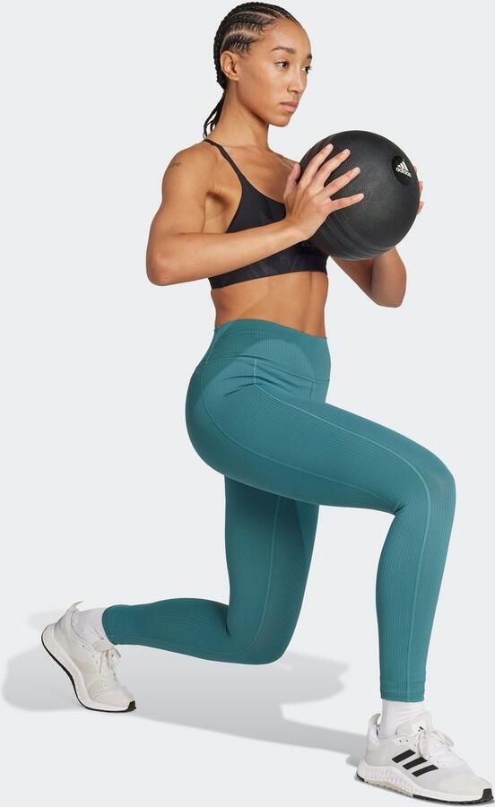 Adidas Perfor ce Trainingstights OPT RIB 7 8 L (1-delig) - Foto 4