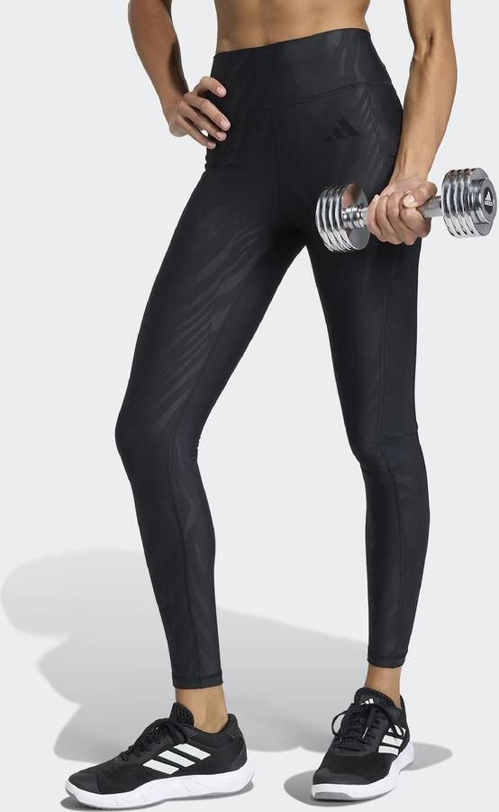 Adidas Performance Trainingstights OPTIME AOP (1-delig) - Foto 3