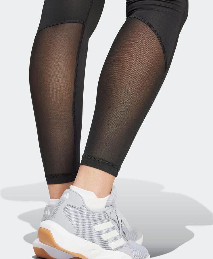 Adidas TECHFIT Stash Pocket Full-Length Legging Zwart- Dames Zwart