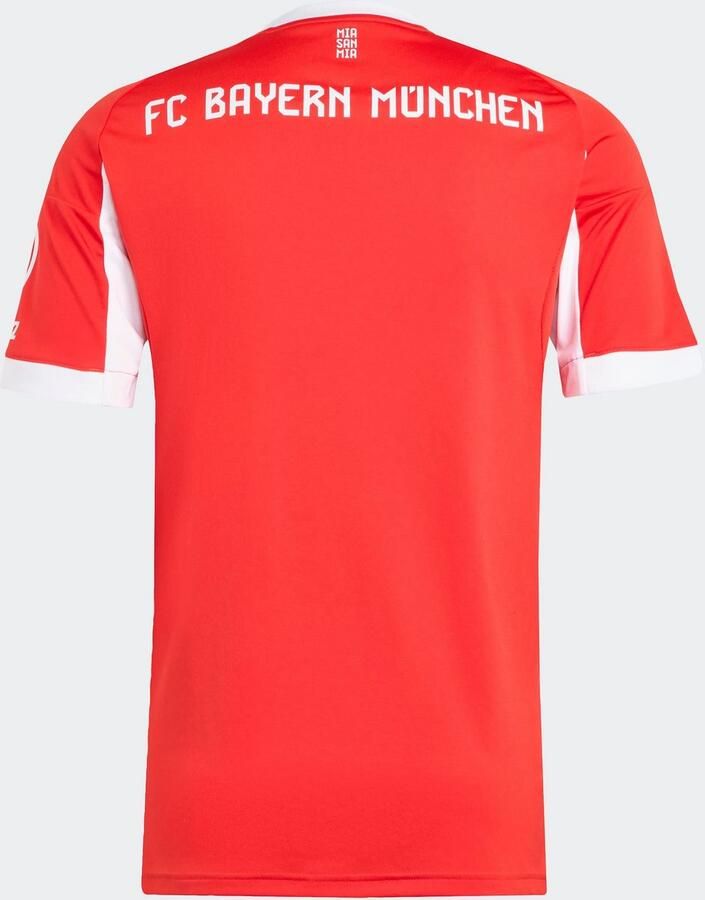 Adidas FC Bayern Munich 2025 26 Home Shirt Rood- Rood - Foto 4