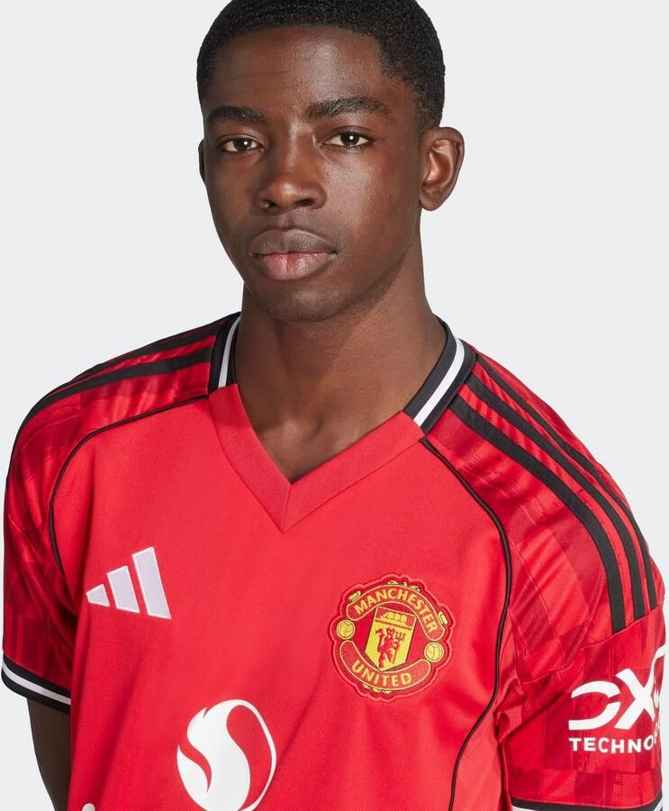 Adidas chester United FC 2025 26 Home Shirt Rood- Rood - Foto 2