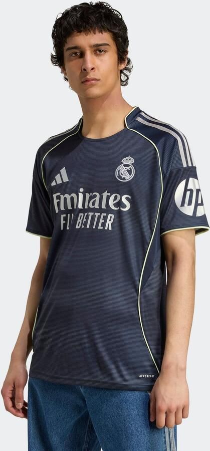 Adidas Real Madrid 2025 26 Away Shirt Blauw- Heren Blauw - Foto 6