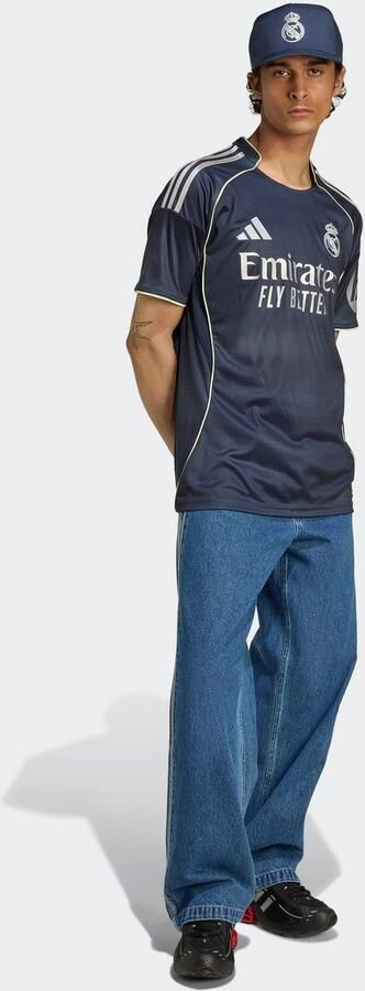 Adidas Real Madrid 2025 26 Away Shirt Blauw- Heren Blauw - Foto 5
