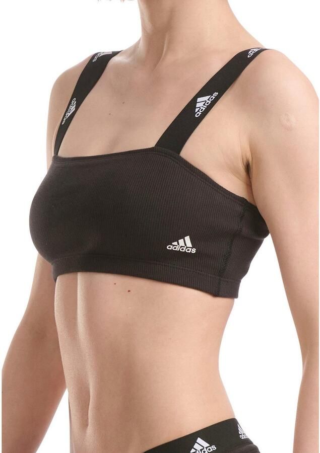 Adidas Sportswear Bandeau-bh Active Light Flex met brede logogeprinte bandjes - Foto 2
